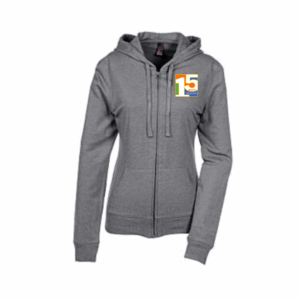 Lightweight Jersey Full-Zip Hoodie - Ladies
